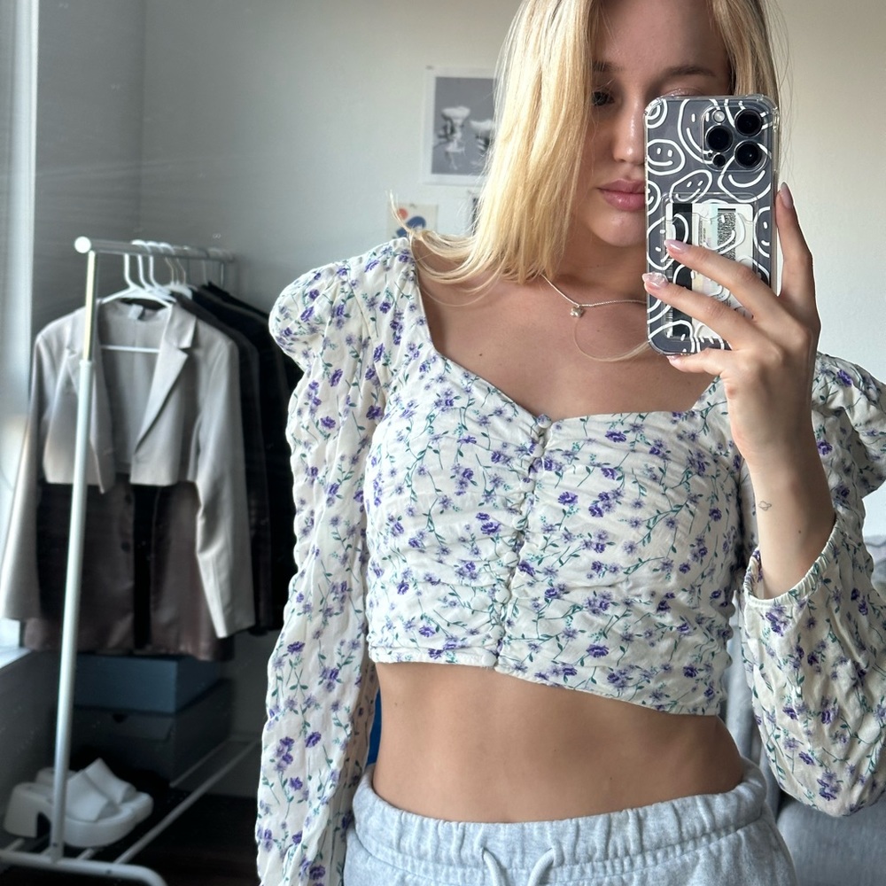 Floral shirt from Zara